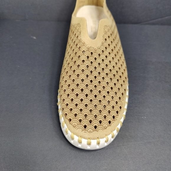 ILSE JACOBSEN Tulip Latte Brown Slip On Comfy Shoes Women's Flats Size 6.5-7 - Picture 3 of 10